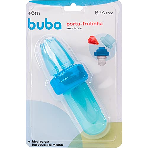 Porta Frutinha Em Silicone Azul, BUBA, Azul