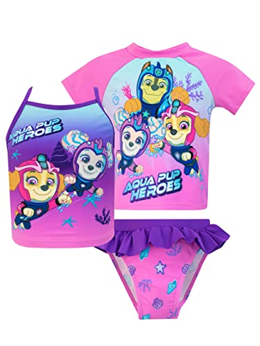 Maillot de bain Pat Patrouille fille évite les irritations de bébé à la plage