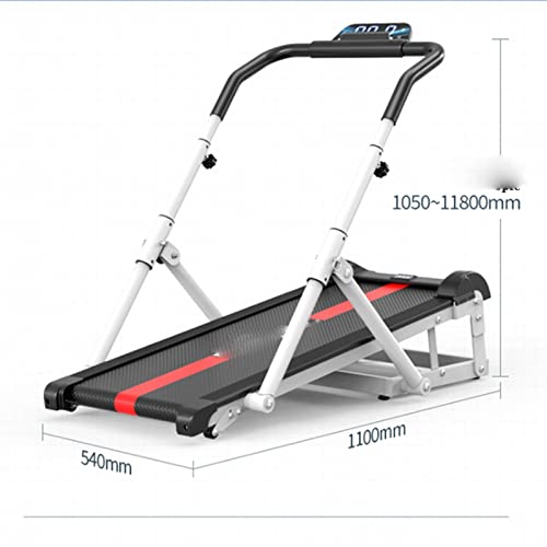 Image of Treadmill Walking Treadmill Adjustable Incline Easy to Fold Silent Fitness Equipment Running Fat Loss