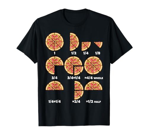 Pizza Slice Fraction T-Shirt