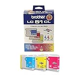 Brother LC513PKS Multipack OEM Genuine Inkjet/Ink Cartridge (LC51C+ LC51M+ LC51Y)1 (400 x3 Yield) -...