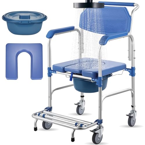 rolling shower chairs