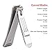 Seki Edge Nail Clippers (SS-106) - Stainless Steel Fingernail Clippers for Men & Women - Sharp Cutting Edges for Thick Nails - Professional & Home Use - Made in Japan