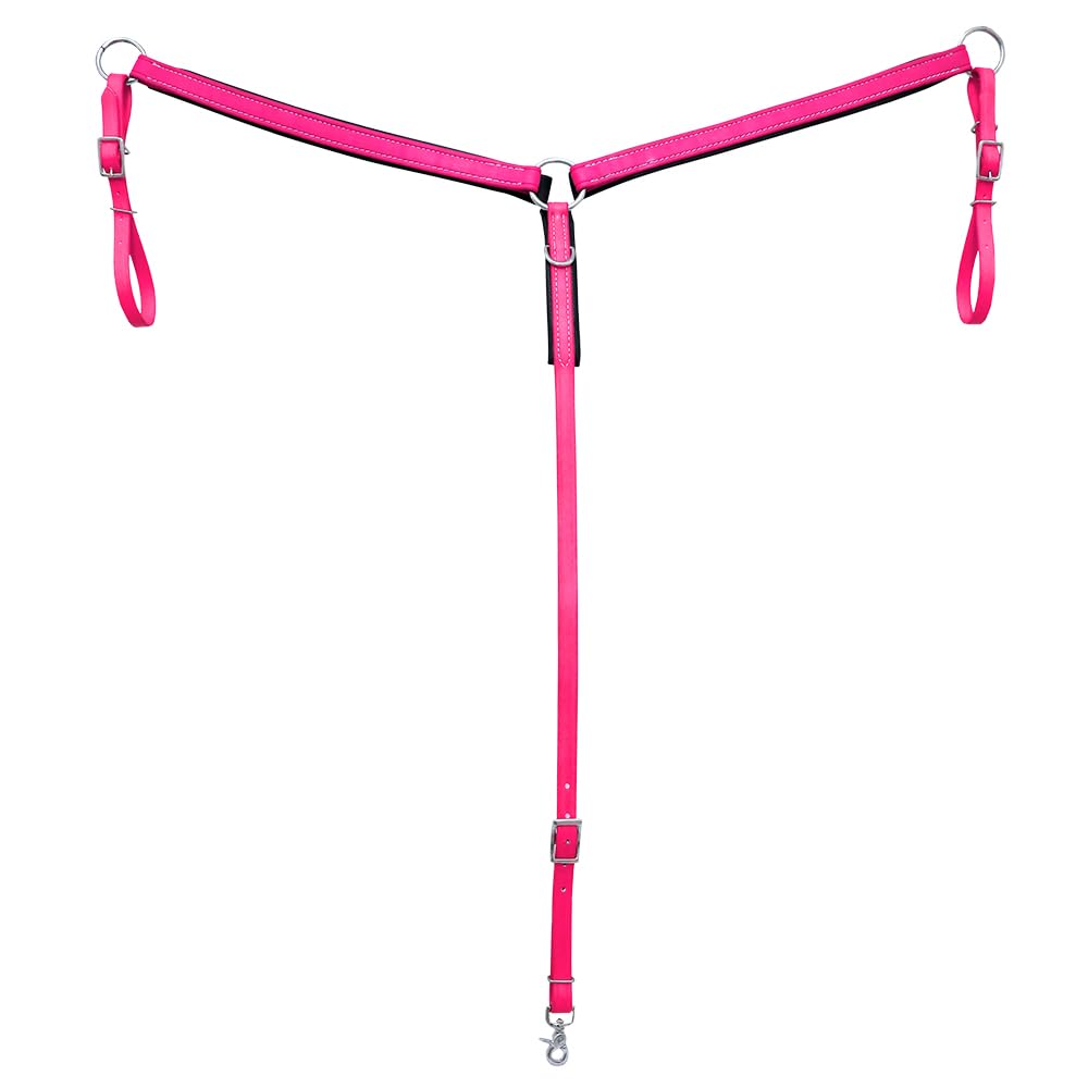 Collier de poitrine Western HILASON en cuir et Biothane durable - 4