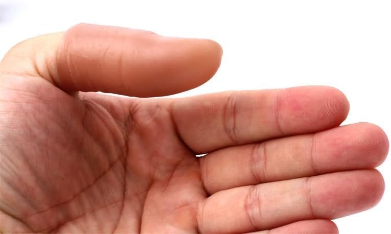 Miniatura 5 de MOMOMAGE 5 piezas de punta dura del pulgar dedo falso trucos de magia de cerca aparecen la magia desaparecer magia falso dedo truco accesorios
