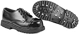 Die Stiefelspitze aus Stahl 3 Loch UK Gothic Boots Springerstiefel 8,Schwarz