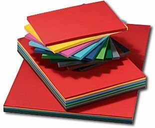 Coloured Drawing Paper 10 Sheets 50 x 70 cm Silver