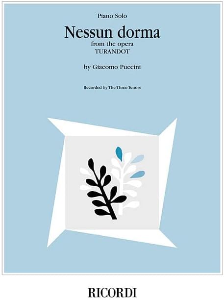 Nessun Dorma (from the opera Turandot): Piano Solo