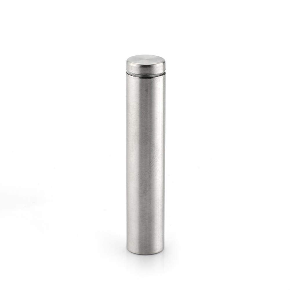 Separador de pared, fijaciones de separador, 10 piezas de sujetadores de 12 mm, separadores de anuncios de acero, clavos, hardware, 12x50 mm (tamaño: 12x80 mm) (Size : 12x70mm)