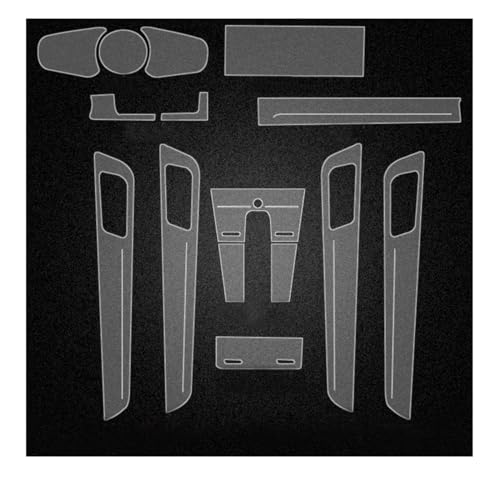 Film TPU pour Porsche Cayenne 2018-2023 autocollant console écran tactile