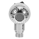 ELAYARD Alcachofa Ducha Ajustable Rotativa para Salón Peluquería Grifo Lavabo Pulverizador Agua Fina Resistente y Duradero