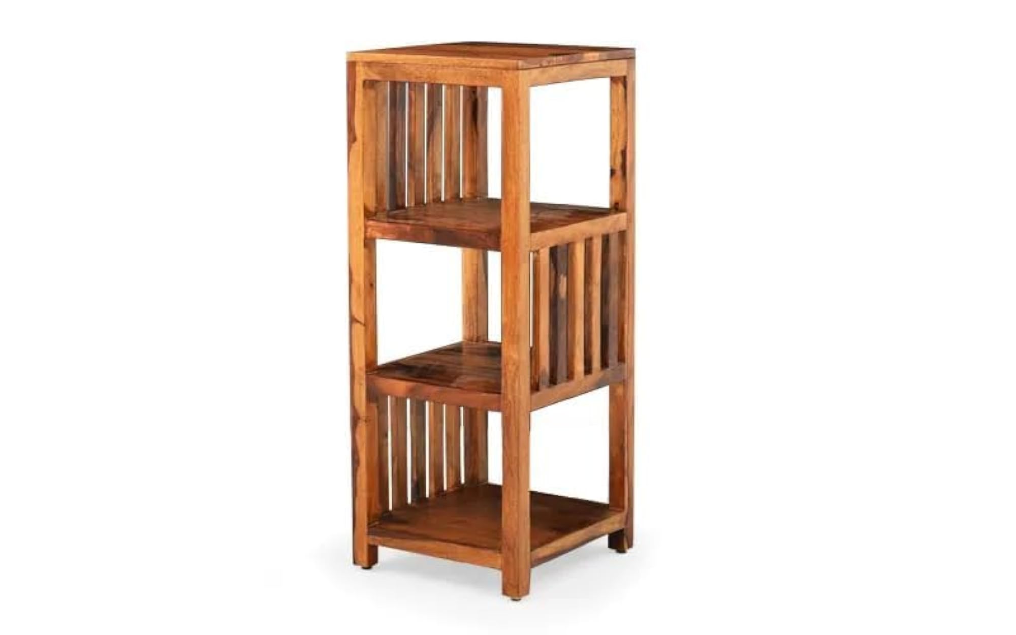 Sheesham Wood Bookcases with 3 Open Shelves