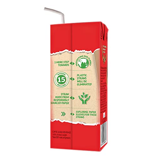 Image of Nescafe Ready To Drink, Coffee Flavoured Milk Tetrapack Intense Cafe, Cappucino - 180ml, (Tetra Pack) (Pack of 3)