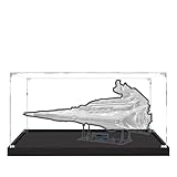 Matériau acrylique haute transparence : vitrine en acrylique pour Lego 75252 Imperial Star Destroyer uniquement. Fabriquée en acrylique transparent de haute qualité avec une excellente résistance aux chocs et une haute transparence, cette boîte de présentation offre une excellente protection pour votre collection contre la poussière, l'humidité et les dommages tout en assurant une parfaite protection