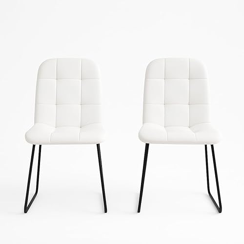 ZckyCine Juego de 4 mesas de comedor para 4 personas, mesa de comedor y sillas de madera moderna, juego de 4, perfecto para cocina y comedor