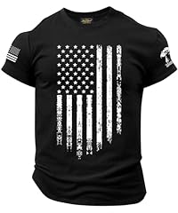 Black - Distressed American Flag