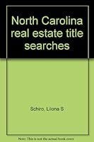 North Carolina real estate title searches B0006EAEME Book Cover
