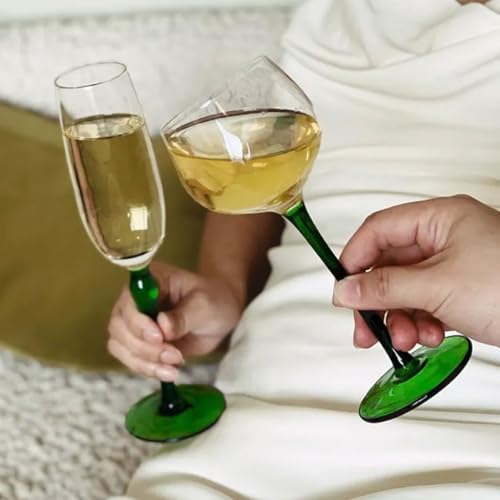 Tasses à café ensemble de 2 grands verres à vin pour thé et infusions