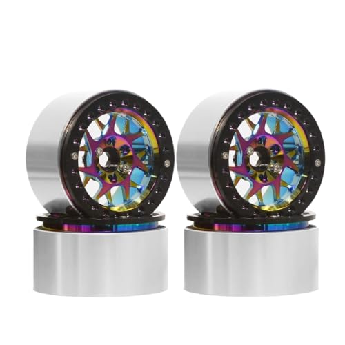 RCzC[nu For Axial For SCX10 For Traxxas For TRX4 D90 For Redcat Gen8 1/10 ^ 1.9C` r[hbNzC[ nu 12mm Zp RCJ[p[c(Iridescenc