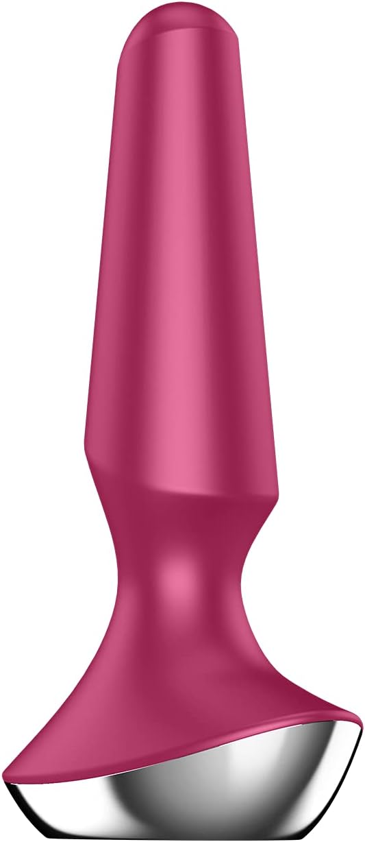 Satisfyer Plug-ilicious 2 Connect App | Plug Vibrator | 2 Powerful Motors | Waterproof (IPX7) | Rechargeable Battery | Skin-Friendly Silicone