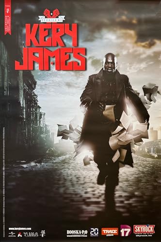 Affiche Kery James cadeau idéal pour fan de hip-hop français