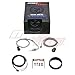MaxTow Double Vision 1500 F Pyrometer Exhaust Gas Temperature EGT Gauge Kit - Includes Type K Probe - Black Gauge Face - Blue LED Dial - Analog & Digital Readouts - for Diesel Trucks - 2-1/16