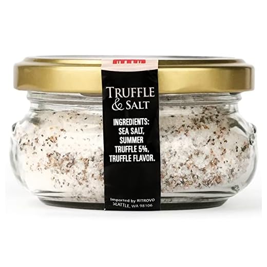 Casina Rossa Truffle and Salt - Premium Gourmet Sea Salt - 3.5oz.