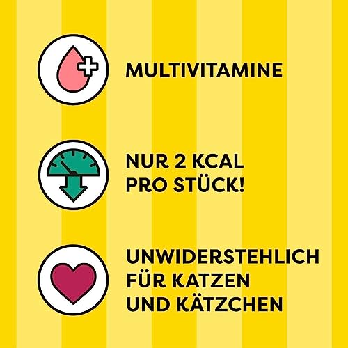 DREAMIES SHAKE UPS Multivitamins Seafood Festival , Katzenleckerlis im Portionsbeutel - 55g (6 Beutel) 3