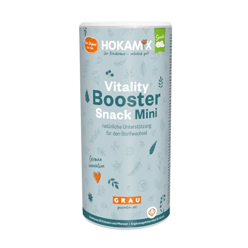 GRAU - das Original - Hokamix Vitality Booster Snack Mini, 1er Pack (1 x 800 g), Ergänzungsfuttermittel für Hunde