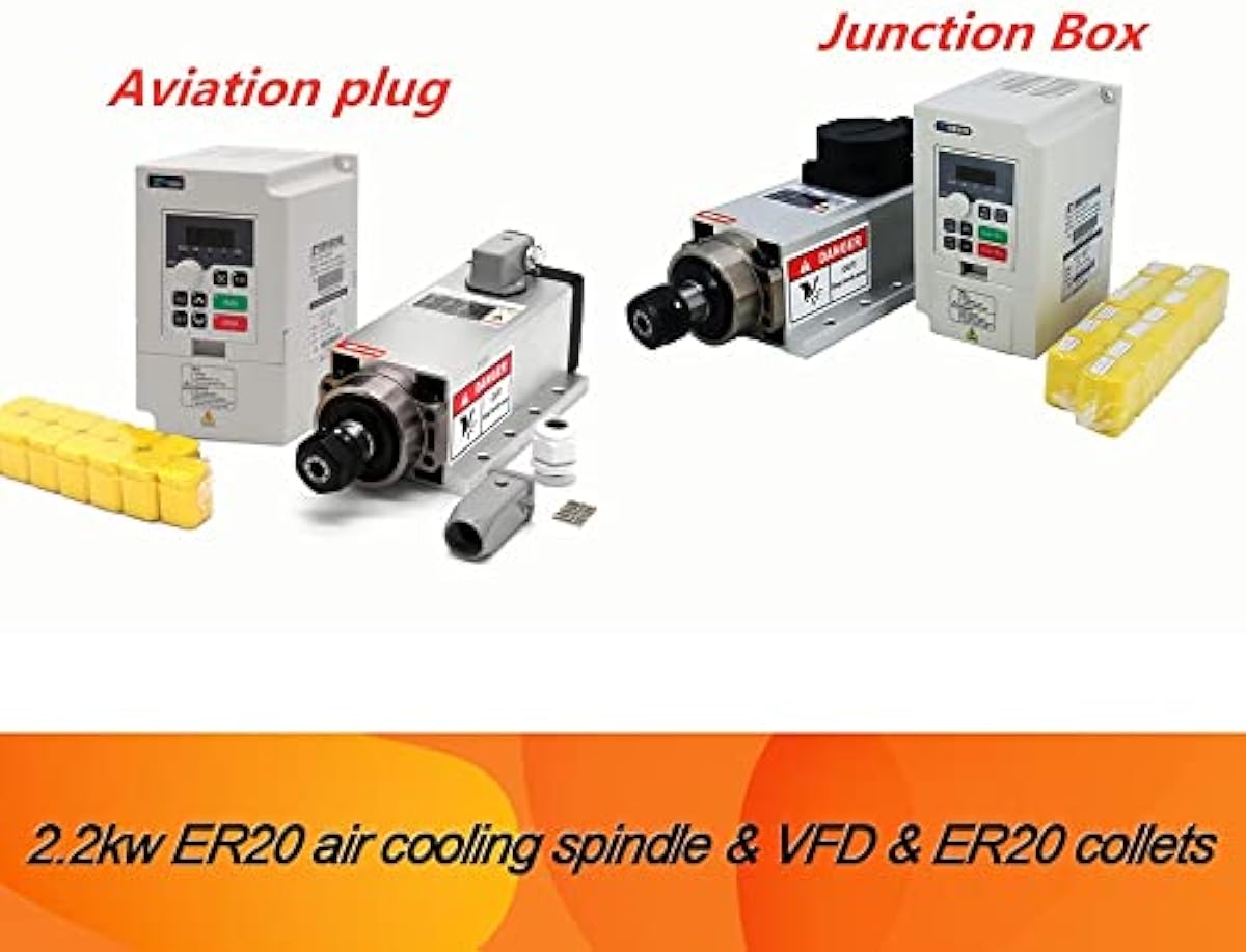 CNC スピンドルモーターキット CNC 工作機械スピンドル 2200w