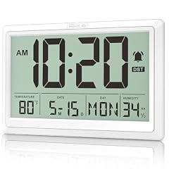 XREXS 10 . 4 Inch Digital Wall Clock Battery Operated Large Display Clock XREXS 10 . 4 Inch Digital Wall Clock Battery Operated Large Display Clock product