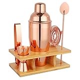 Gran idea de regalo: el juego de cóctel es un regalo ideal para principiantes y batidoras profesionales por igual, ya que todos los utensilios importantes están incluidos. Es un regalo perfecto para hombres y niños. Cumpleaños, bodas, aniversarios, Navidad, Acción de Gracias, etc.