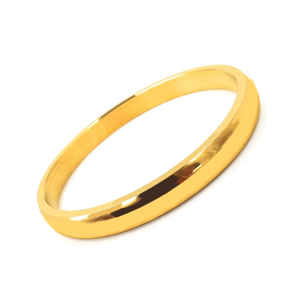 SHINDE EXPORTS gold plated gents kada brass bangles for men and women daily use (2-8) (B0CQVJ8SN9) Amazon Price History, Amazon Price Tracker