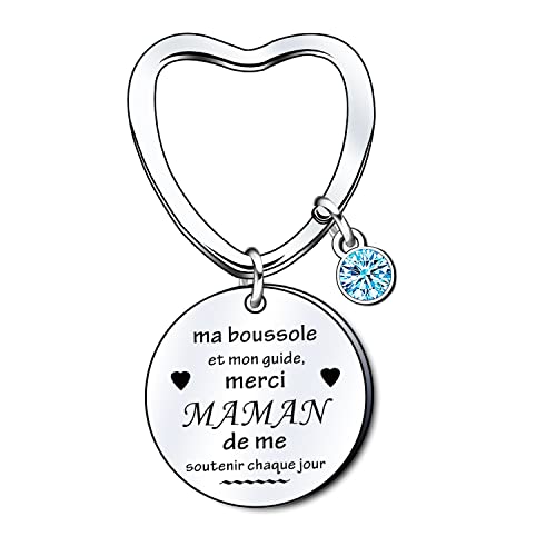 GUOYU Maman Mère Cadeau,Porte-clés Mère Maman,Cadeau Fête des Mères, Cadeau D'anniversaire pour Maman Cover