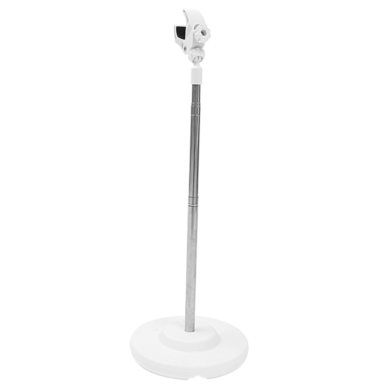 FOMIYES Pet Hair Dryer Hooded Hair Dryer Hair Dryer Clamp Shelf Brackets Blow Dryer Rack Dryer Floor Blow Dryer Holder Stand Desk Pets Body Dryer Cosmetic White Floor Stand Stainless Steel