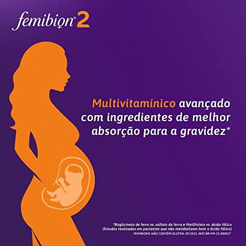 Multivitamínico Femibion 2 para Gravidez 28 Comprimidos e 28 Cápsulas