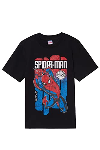 Image of Marvel Spider-Man Boys 3-Piece Fleece Pants Sets, Peter Parker Miles Morales Zip-Up Hoodie, T-Shirt, Pants Sets for Boys