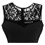 Black With Floral Lace