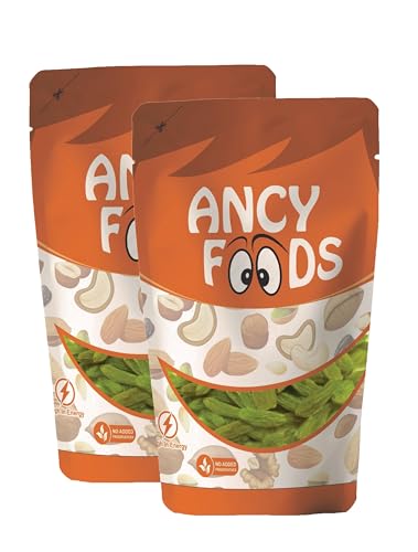 Ancy Foods Indian Green Raisins (Kishmish) , 2 X 250 g (B07KTZD3XG) Amazon Price History, Amazon Price Tracker