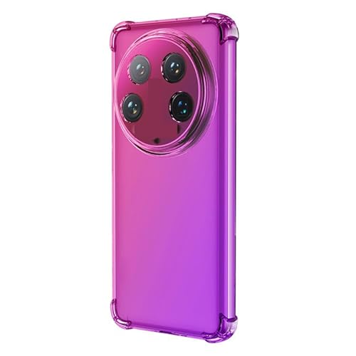 TRIPLE RIVER�EFor Xiaomi 17 Ultra �P�[�X ���� �J�o�[ TPU �\�t�g�P�[�X �O���f�[�V���� �p �ی� �R�[�i�[�o���p�[ �V���v��(�s���N�p�[�v��)