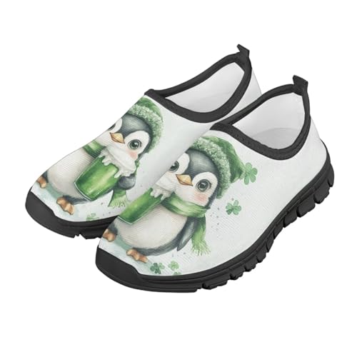 Kids Athletic Shoes Girls Boys Slip On Casual Sneakers Lightweight Soft Tennis Shoe for Outdoor US 11-15 Black Sole2