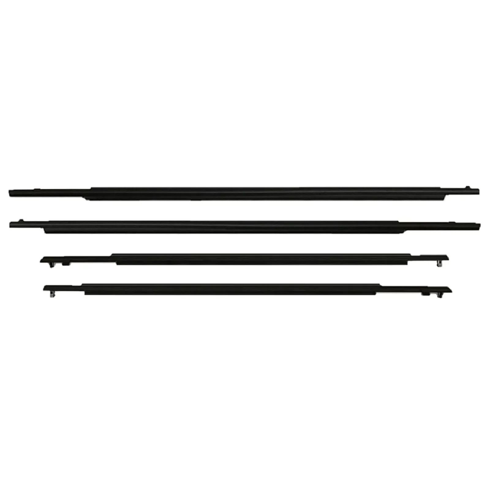 Snwdbh 2010-2015 Car Window Weatherstrip For Toyota For Prius 2004-2015 Side Outer Glass Rubber Belt Moulding Trim Waterproof Sealing Protector Exterior Belt(2010-2015)