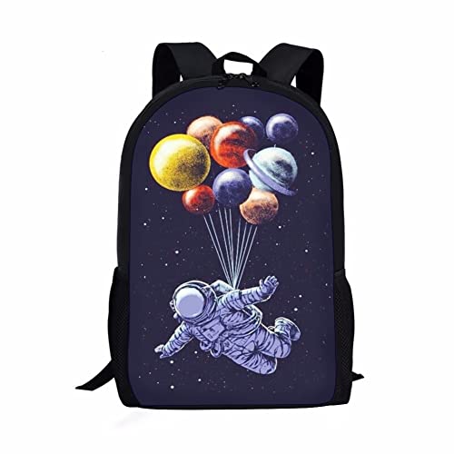 Sac à dos d'école sur le thème de l'espace pour les sorties et le sport