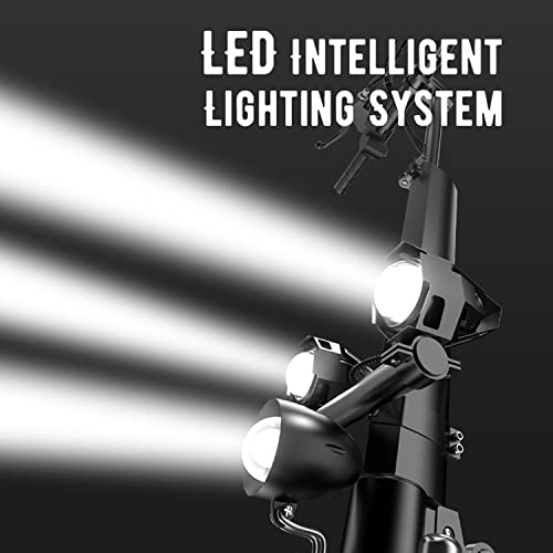 Ienyrid Super Electric Scooter For Adults, 2000W Motor Foldable Electric Scooter 48V 20Ah Battery 35Mph 38 Miles Max 10 Inchoff-Road Tire Scooter With Detachable Seat #TOP3