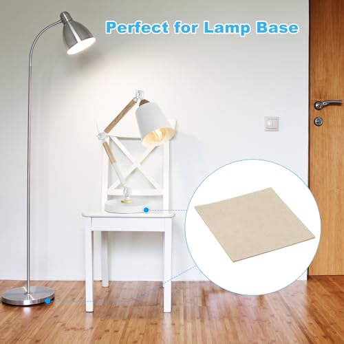 Base de fieltro de 2 mm grosor PATIKIL para lámpara suave y protector antiarañazos 6