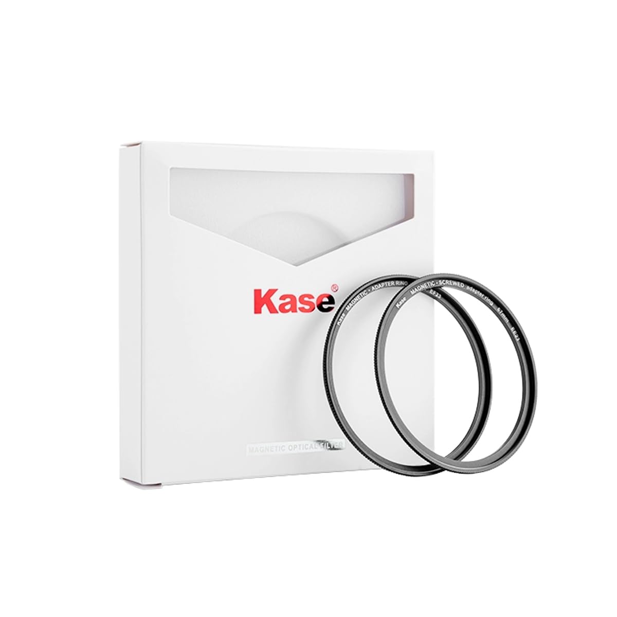 Kase Kit de lente magnética y anillo adaptador de filtro de 58 mm, convierte el filtro de rosca de rosca de 58 mm en filtro magnético, ultrafino y aleación de aluminio