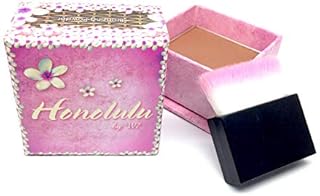 W7 Honolulu Bronzing Powder - Pressed Powder Bronzer - Contouring & Highlighting Vegan Makeup