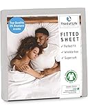 STYLISCHER KOMFORT: Individuell & stilvoll – kreiere jetzt dein Traumbett mit 11 Farbvariationen. Unsere Spannleintücher überzeugen nicht nur mit ihrer weichen Textur, sondern auch mit ihren kräftigen & langlebigen Farben.