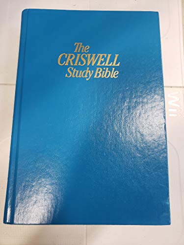 THE CRISWELL STUDY BIBLE, Authorized King James... B003NTEDGC Book Cover