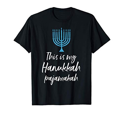 Hanukkah Pajamakah Pajama Funny Chanukah Jewish Holiday Camiseta